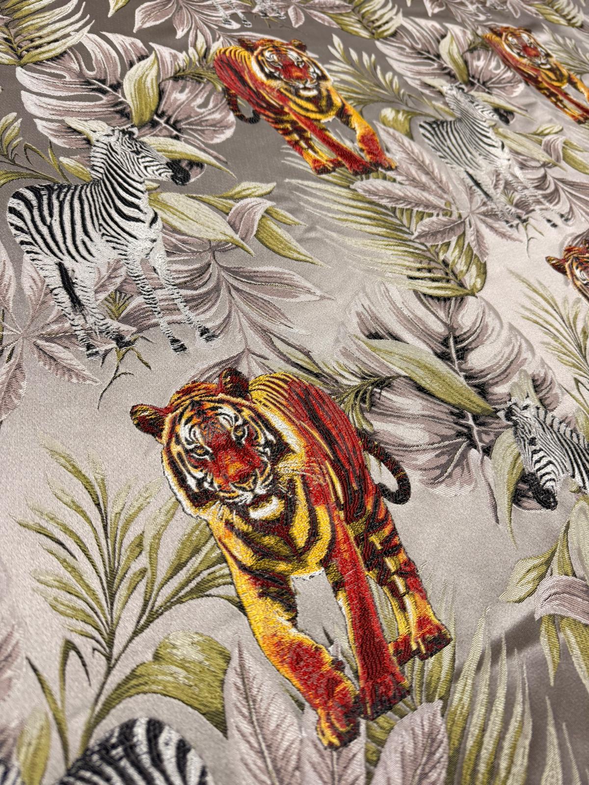 Tiger Pattern Jacquard